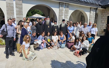 Митрополит Јоаникије и Епископ аматундски Николај: Сваки сусрет међу браћом је благословен