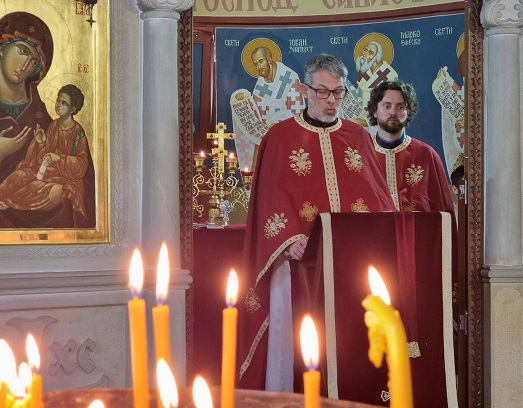 СВЕТИ ЈОАНИКИЈЕ БОКЕШКИ ЛИТУРГИЈСКИ ПРОСЛАВЉЕН У ЦРКВИ СВ. ПЕТРА ЦЕТИЊСКОГ, У СВОМ РОДНОМ МЈЕСТУ, ПРЧАЊУ